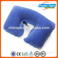 pvc flocking air neck pillow inflatable neck brace for sale